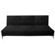 thumbnail image 3 of Sofa Cama Reclinable El Bazar Store Vegas Terciopelo Negro Futon 3 posiciones Sala, 3 of 6