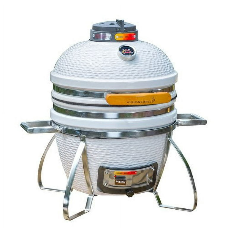 Quick review on the Vision Grills Cadet Kamado - The BBQ BRETHREN