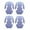 Purple, variant on Mdesiwst 4Pcs Cutlery Holder Bags Adorable Creative Shape Non-Fading Fine Texture Wear Resistant Decorative Cloth Easter Cutlery Holders Fork Spoon Cover Bags Home Supplies