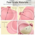 thumbnail image 4 of 7PCS Dumpling Maker Empanadas Press Mold,Empanada Maker Set in 3 Different Sizes with Round Dough Cutter&Stuffing Spoon Chinese Dumpling Pie Empanadas Press Mold Kitchen Accessories, 4 of 8
