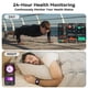 thumbnail image 3 of Reloj inteligente QVEQ de 1.83 pulgadas Fitness con frecuencia cardíaca Android iOS, 3 of 8