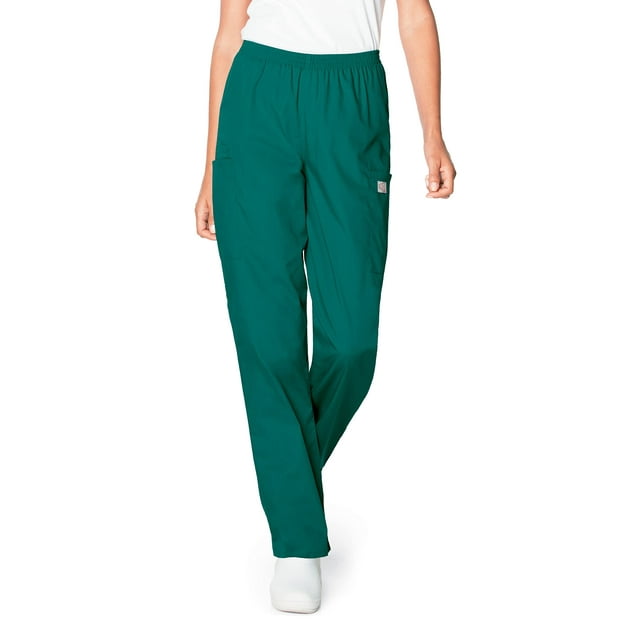 Landau Scrub Zone Pantalon de Sarrau pour Femmes à 3 Poches, Coupe Classique Décontractée, Jambe Droite