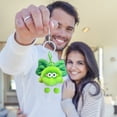 thumbnail image 3 of Cute Keychain With Bow Soft Toy Car Accessory Backpack Charm For Girls Boys Kids Stuffed Animal, 3 of 5