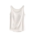 thumbnail image 1 of Yuyuzo Débardeurs de Pyjama pour Femmes Été Sans Manches Col Rond T-Shirts Basiques Amples Confortables, 1 of 7
