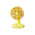 thumbnail image 1 of ICQOVD Ventilateur Portable Usb Rechargeable à Base Ronde Ventilateur de Bureau Ventilateur de Refroidissement Portable pour Usage Extérieur Cadeau Voyage Extérieur, 1 of 6