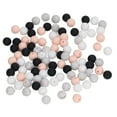 thumbnail image 2 of 100pcs 9mm Colorful Silicone Beads Necklace Bracelet Beads Round Silicone Loose Beads For Keychain Making, 2 of 8