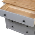 thumbnail image 3 of vidaXL Sideboard Storage Cabinet Drawer for Bedroom Side Cabinet Panama Range, 3 of 5