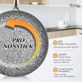 thumbnail image 3 of Juego de utensilios de cocina MICHELANGELO Stone, 10 piezas, ultra antiadherentes, 3 of 7