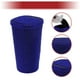thumbnail image 5 of Bote de Basura para Automóvil con Rhinestones, Portátil, Bote de Basura de Plástico para Portavasos de Automóvil 1 pieza Azul, 5 of 6