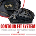 thumbnail image 3 of Guante De Béisbol Franklin Sports Field Master 14 Negro/Dorado, 3 of 8