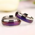 thumbnail image 5 of Adjustable Mood Ring Color Changing Fashion Jewelry Environmentally Friendly Copper Ring Trendy Temperature Sensitive, 5 of 6