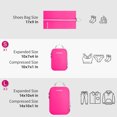 thumbnail image 4 of Compression Packing Cubes, Luggage Packing Organizers for Travel Accessories with Shoe Bag Purple, 4 of 6