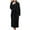 Black, variant on Robes For Women Long Cotton Cloth Robes For Women Plus Size Bathrobe Women's Robes Bath Towels Comfortable Women's Pajamas