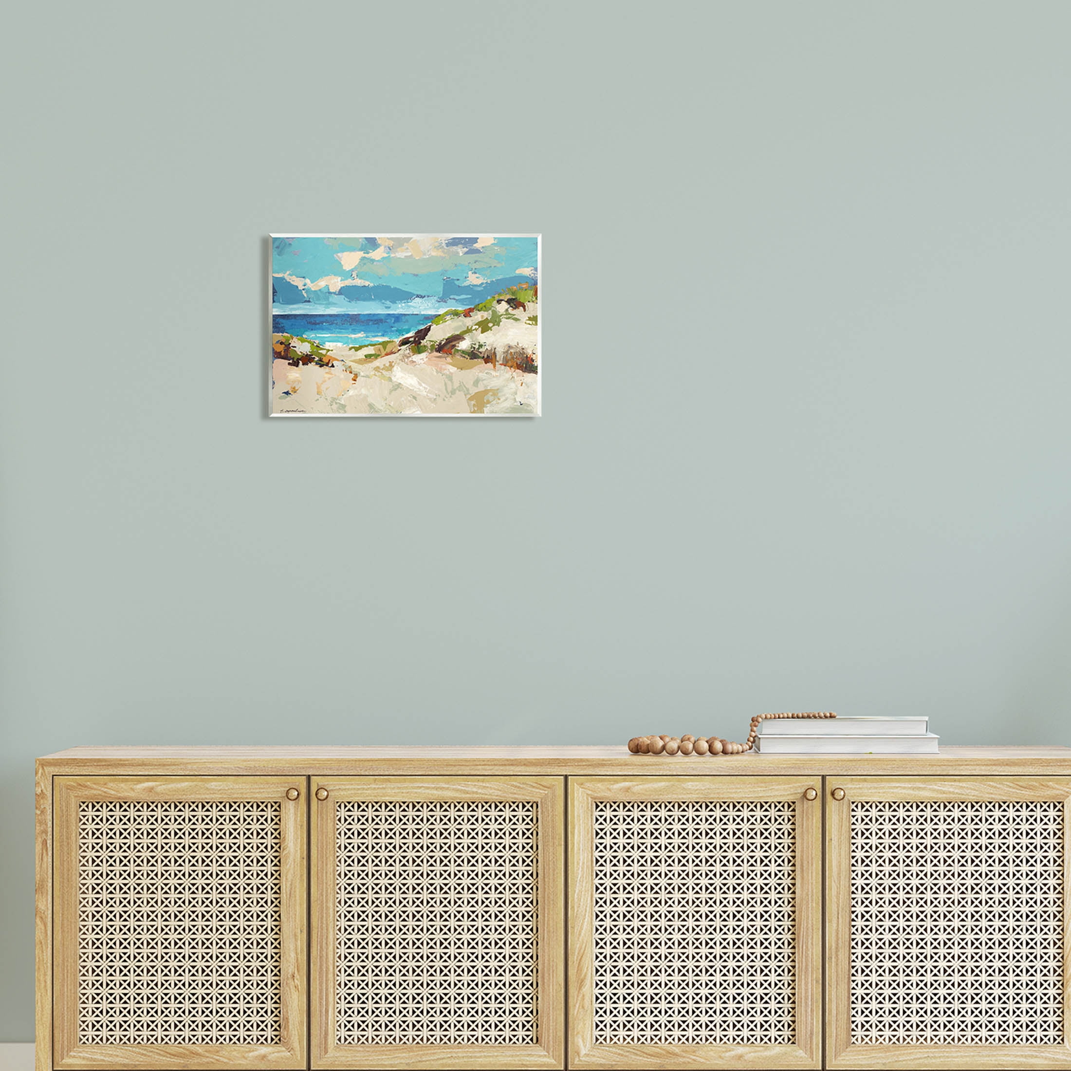 Abstract Beach Sky Landscape Landscape Painting Unframed Art Print Wall Art