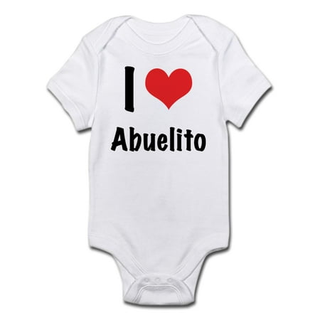 

CafePress - I Heart Abuelito Infant Bodysuit - Baby Light Bodysuit