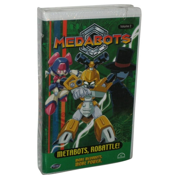 Medabots Robattle More Power Vol. 2 ADV Films (2002) Animated Cartoon VHS Tape
