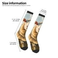 thumbnail image 2 of Pofeuu Cute Prairie Sheep Herd Print Stockings, Adult Running Hiking Socks for Youth and Adult, 2 of 6