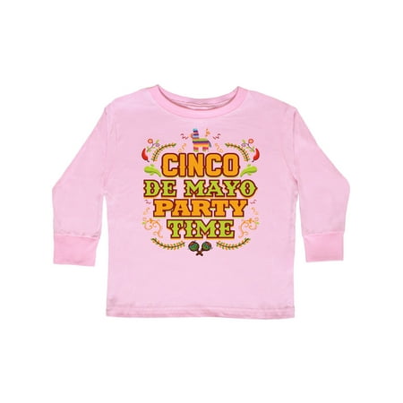 

Inktastic Cinco de Mayo Party Gift Toddler Boy or Toddler Girl Long Sleeve T-Shirt