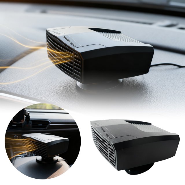 Decoration Portable 12V Heater & Fast Heating Fan For Vehicle SUV RV Efficient Windshield Demister
