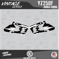 thumbnail image 3 of Kalair GFX Graphics Kit for Yamaha YZ250F (2003-2005) Vintage Series, 3 of 5