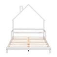 thumbnail image 6 of Syngar Full Wood House Shaped Headboard Bed with Handrails, Multicolor, 6 of 13