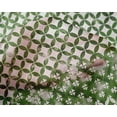 thumbnail image 4 of oneOone Silk Tabby Green Fabric Block Quilting Supplies Print Sewing Fabric By The Yard 42 Inch Wide, 4 of 4