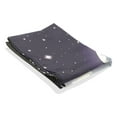 thumbnail image 3 of ABPHQTO Lobo bosque árbol noche Luna estrella nebulosa universo galaxia tapiz decoración de pared sala de estar dormitorio tapices DIY 100x150 cm, 3 of 4