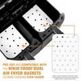 Fryer Paper,Air Fryer Parchment Paper Liners for Ninja Foodi Dual Air