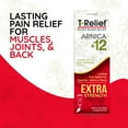thumbnail image 3 of MediNatura T-Relief Extra Strength Gel Arnica +12 Natural Relieving Actives for Back Pain Joint Soreness Muscle Aches & Stiffness Whole Body Fast Acting Relief for Women & Men - 3 oz (2 Pack), 3 of 8