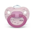 NUK Orthodontic Pacifier Value Pack, Girl, 0-6 Months, 3-Pack - Walmart.com