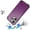 Purple, variant on XPM for Cricket Icon Pro 2026 Phone Case, Tough Lined Design Hybrid Shockproof Protective Rugged TPU Hard PC with Durable Grip Cover for Cricket Icon Pro 2026 (Blue)