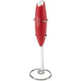 thumbnail image 6 of Bistro@Home Milk Frother Handheld, Frother for Coffee Drink Mixer Milk Foamer, Milk Frothers (Red), 6 of 7