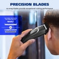 thumbnail image 3 of Wahl Cordless Pro Combo Rechargeable Hair Clipper and Battery Hair Trimmer Kit, Rinseable Blades, 12 Guards, Powerful Motor, Black – 3028040, 3 of 12
