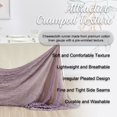 thumbnail image 4 of SUNTQ 10 pack Lavender Cheesecloth Table Runner, Bulk 10ft Boho Gauze Cheese Cloth Table Runner for Wedding Bridal Shower, Vintage Rustic Sheer Runner for Fall Thanksgiving Christmas Table Decor, 4 of 6