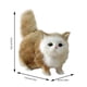 thumbnail image 3 of Bonita Muñeca Animal De Peluche, Gato De Peluche, Juguete Infantil Decorativo, Realista Y Realista, Juguete Interactivo De Peluche, 3 of 4