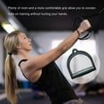 thumbnail image 4 of Baohd Pull Down Hand Grip D Handle Resistant Fitness Pulley Cable Machine Bodybuilding Attachments Gym Accessories Strength, 4 of 5