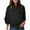 Black, variant on BLVB Women Blouses Dressy Casual 3/4 Length Sleeve Womens Tops Boat Neck Business Work Tunic Shirts