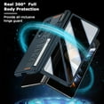 thumbnail image 2 of Compatible Samsung Galaxy Z Fold 4 Case with Screen Protector & Hand Strap,All-Inclusive Magnetic Heavy Duty Bumper Case Galaxy Z Fold 4 Phone Case with S Pen Holder,Samsung Z Fold 4 Cases,Green, 2 of 16