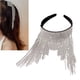 thumbnail image 3 of Mujeres Rhinestones Head Chain Tassel Headpiece temática, Joyería para el cabello, 3 of 9