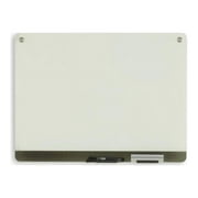 Clarity Glass Personal Dry Erase Boards, Ultra-White Backing - 24 x 18 in.