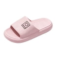 thumbnail image 3 of Mfakffe Shower Shoes Open Toe Non Slip Slides Comfortable Waterproof Slip on Sandals Lightweight Pool Slippers, 3 of 5