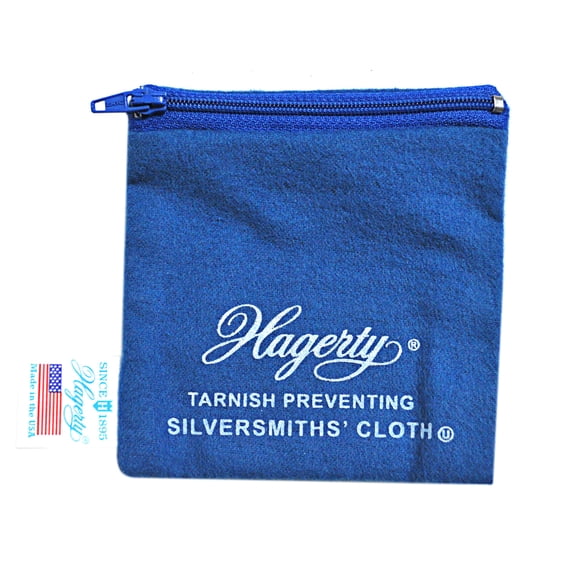 Hagerty Silver and Gold Zippered Jewelry Keeper