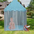 thumbnail image 6 of Willstar Kids Play Tents for Girls Large Fairy Playhouse for Kids Princess Castle Tent Gift Toys with Fairy Lights for Girl Toddler Children Play House, 6 of 10
