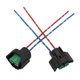 thumbnail image 1 of Adaptador de faro, 2 piezas H11 hembra hembra faro arnés de cables conectores conector enchufe rendimiento confiable, 1 of 8