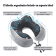 thumbnail image 3 of Almohada de viaje portatil Belug espuma Viscoelástica cuello gris, 3 of 5
