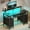 Galaxy Black, variant on Greenstell 47 inch Gaming Desk with LED Lights, I-Shaped Computer Desk with Storage Drawers, Outlets and Monitor Stand,Home Office Desk, Rustic Brown