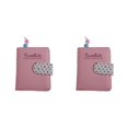 thumbnail image 2 of VONKY Chic Women s Dots Wallet Coin Card Holder Purse Handbag Pink 2Set, 2 of 6