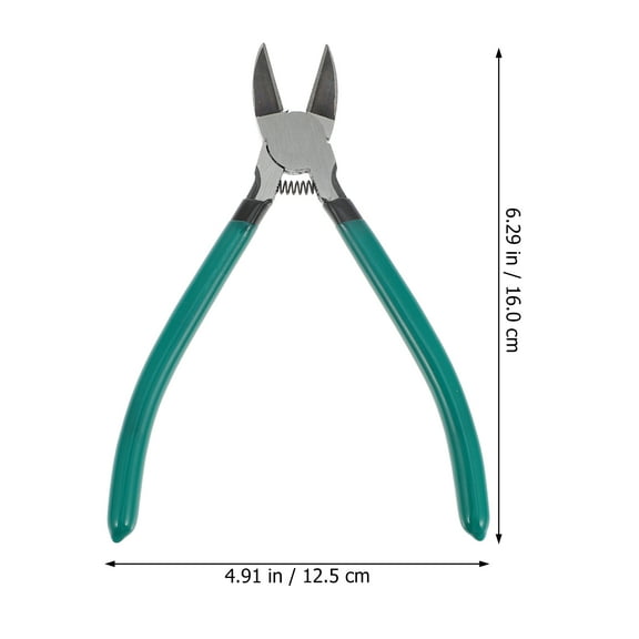 Yuangui Steel Wire Cutter Precision Side Cutter 6 Inch Cutting Pliers Wire Snip Flush Cutter