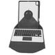 thumbnail image 2 of Funda para teclado con teclado inalámbrico, panel táctil, portalápices integrado, funda para teclado para IOS Tablet Pro 11 pulgadas 4.º 3.º 2.º negro, 2 of 8