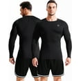 NELEUS Men Dry Fit Long Sleeve Compression Shirts Workout Running